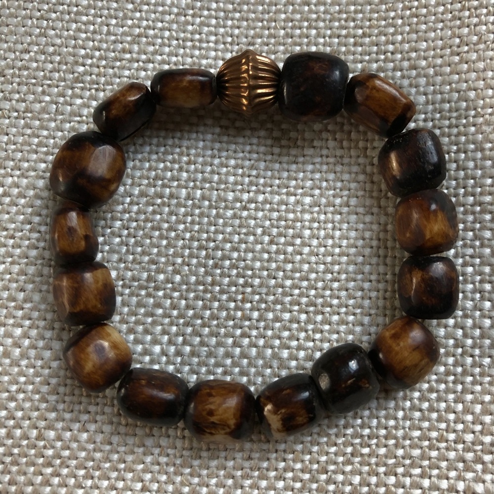 Sisco Bracelet Brown Stackable Tiger Eye Beads - image 3
